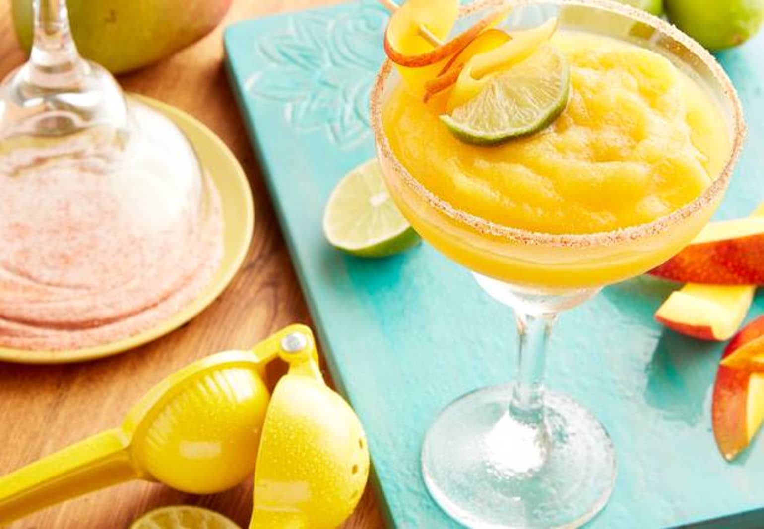 Frozen Mango Margaritas